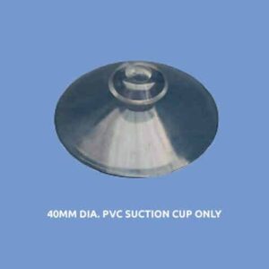 40mm dia. PVC suction cup only
