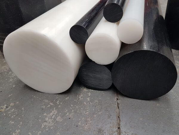 Acetal Rod Black or White