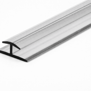 H section clear acrylic
