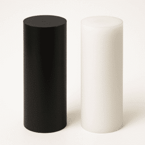 HDPE Engineering Rods (Black & White)