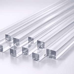 acrylic clear square rod