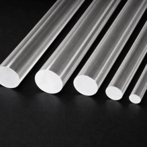 clear acrylic rods
