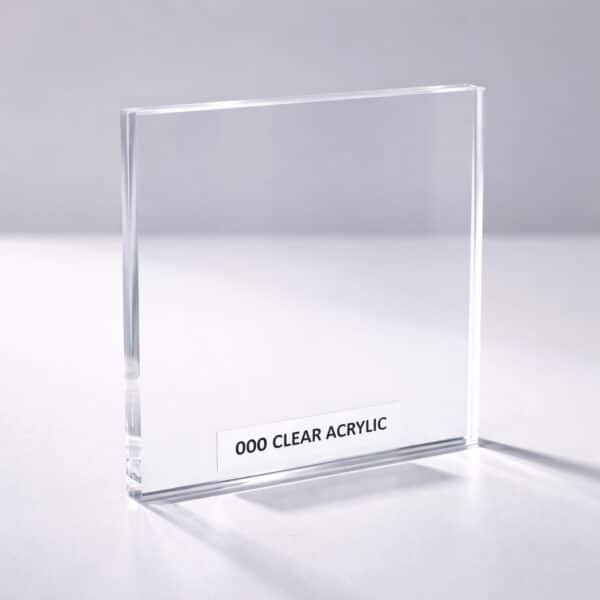 Acrylic Clear 000 Sample